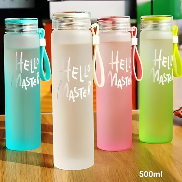 Hello master water bottle