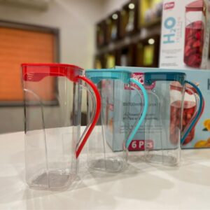 H2O Super Mom Jug, Transparent Square Jug, Plastic Square Jug 1500ML